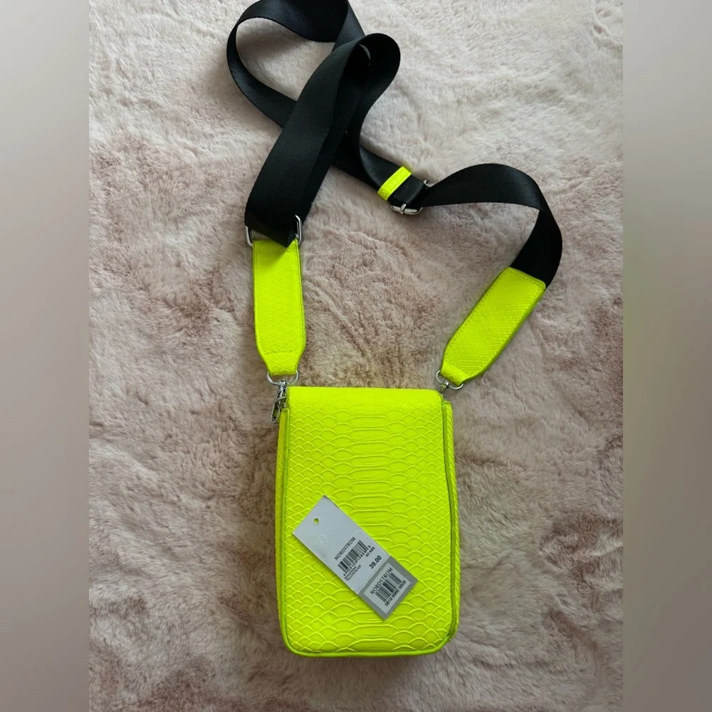 BP. Nylon Strap Crossbody Bag